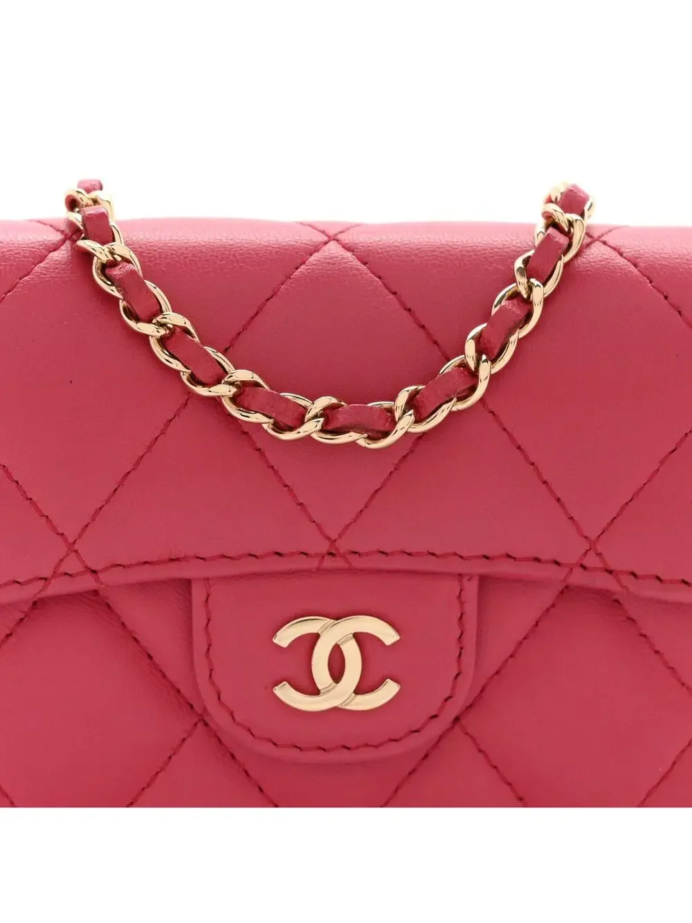 Chanel Lambskin Quilted Flap Card #360768C14B